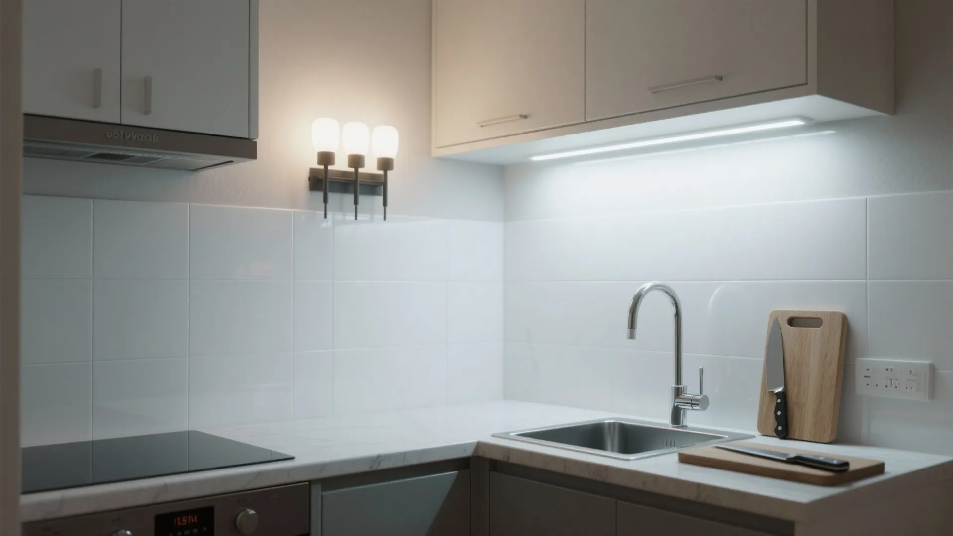 Task-first placement near prep and sink