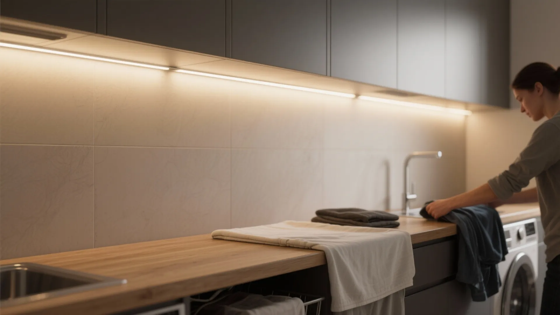 5 Laundry Room Light Ideas for Small Spaces: Practical, stylish lighting ideas I use in tight laundry rooms to make them brighter, safer, and more enjoyable