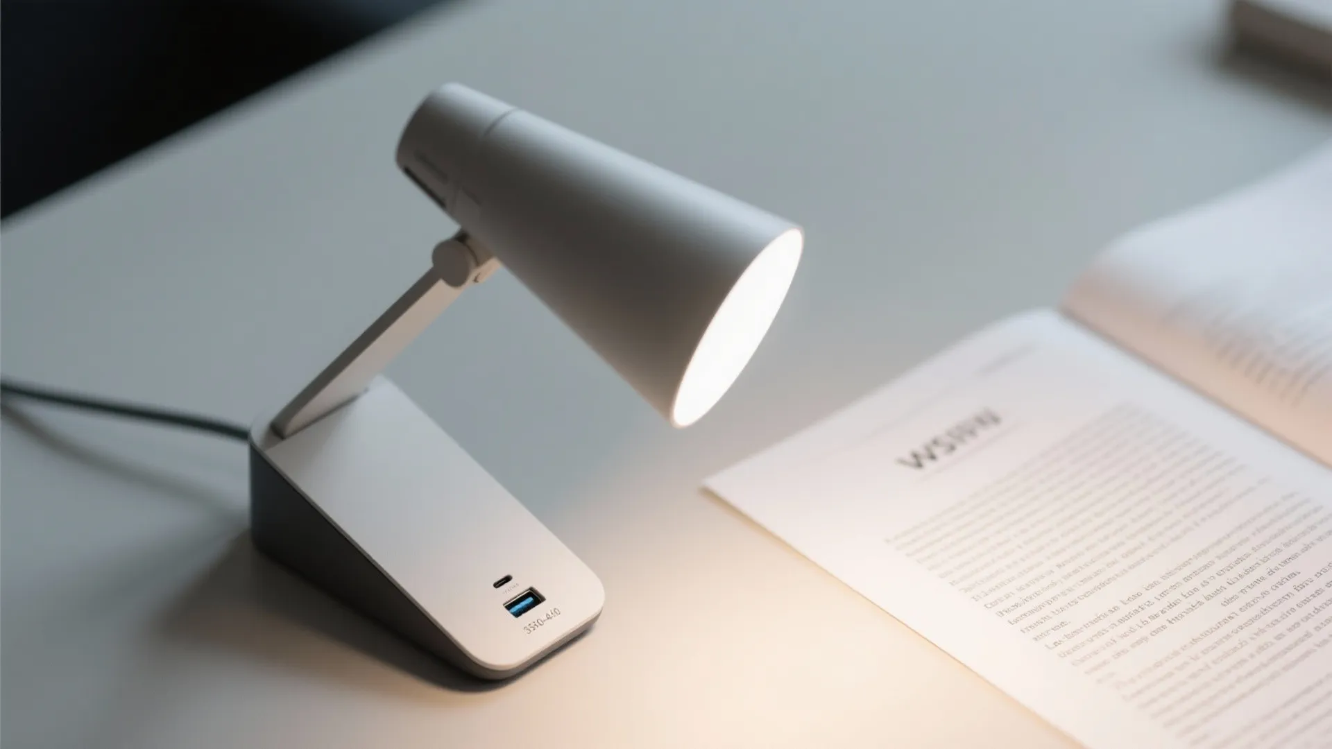 Task lighting layered with indirect glow