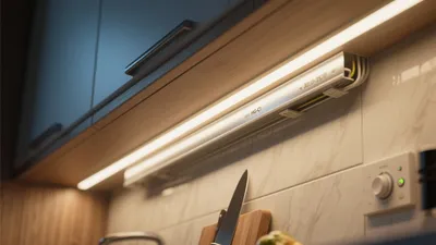 Modern Kitchen Under-Cabinet Lighting Solution