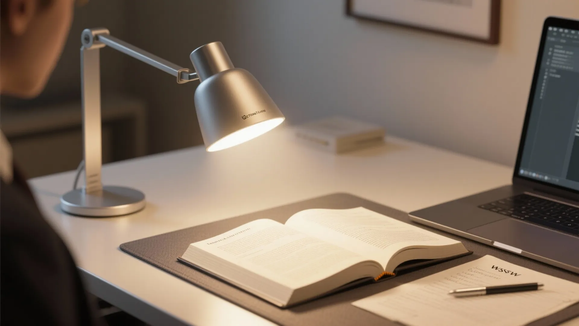 Eye-friendly, task-focused lighting