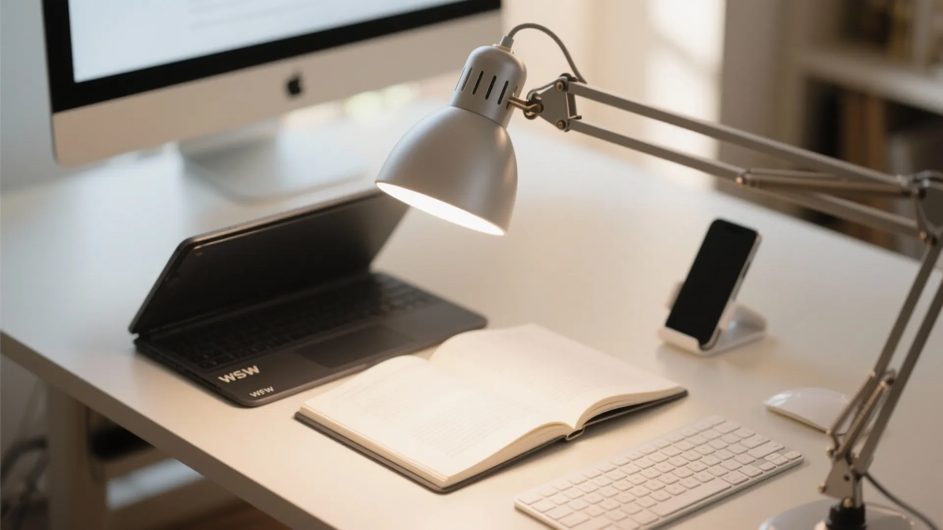 Task lighting and ergonomic tweaks