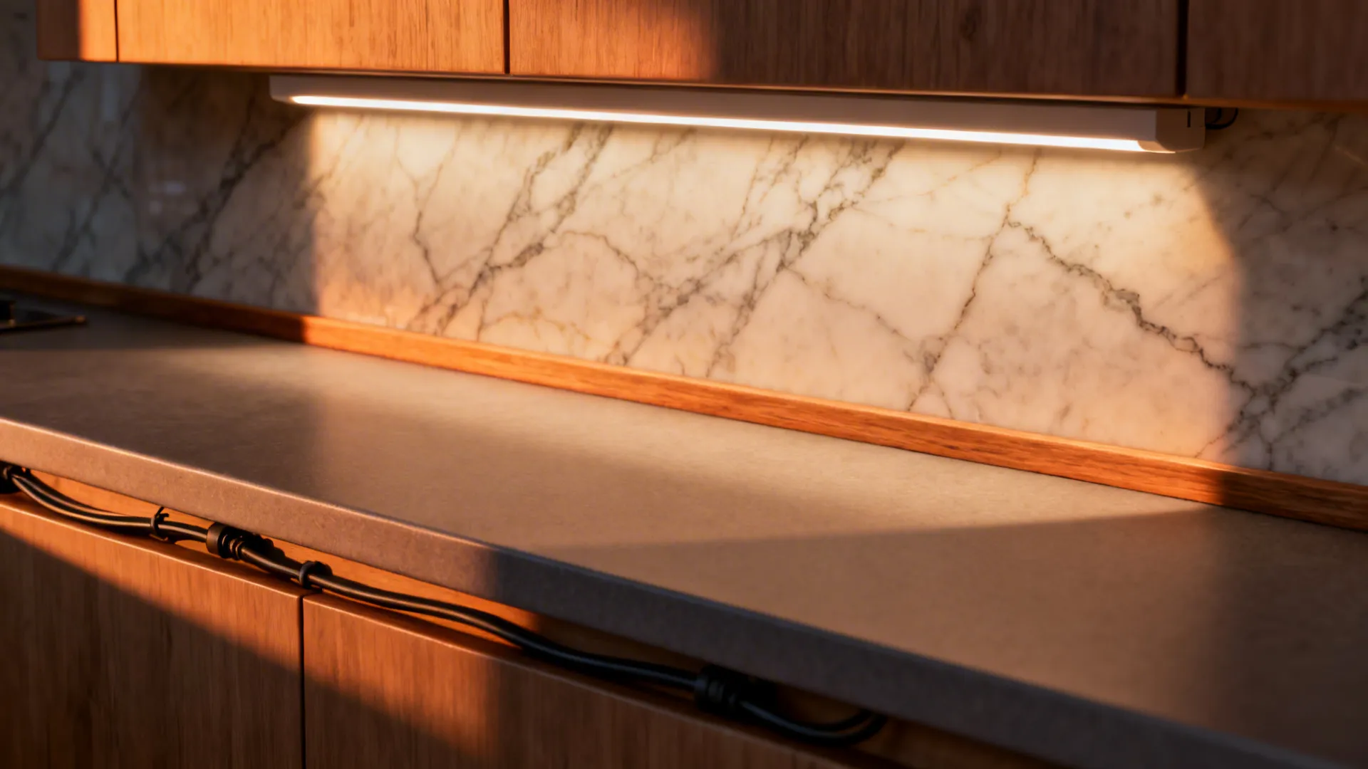 Lighting Layers and Display with Restraint