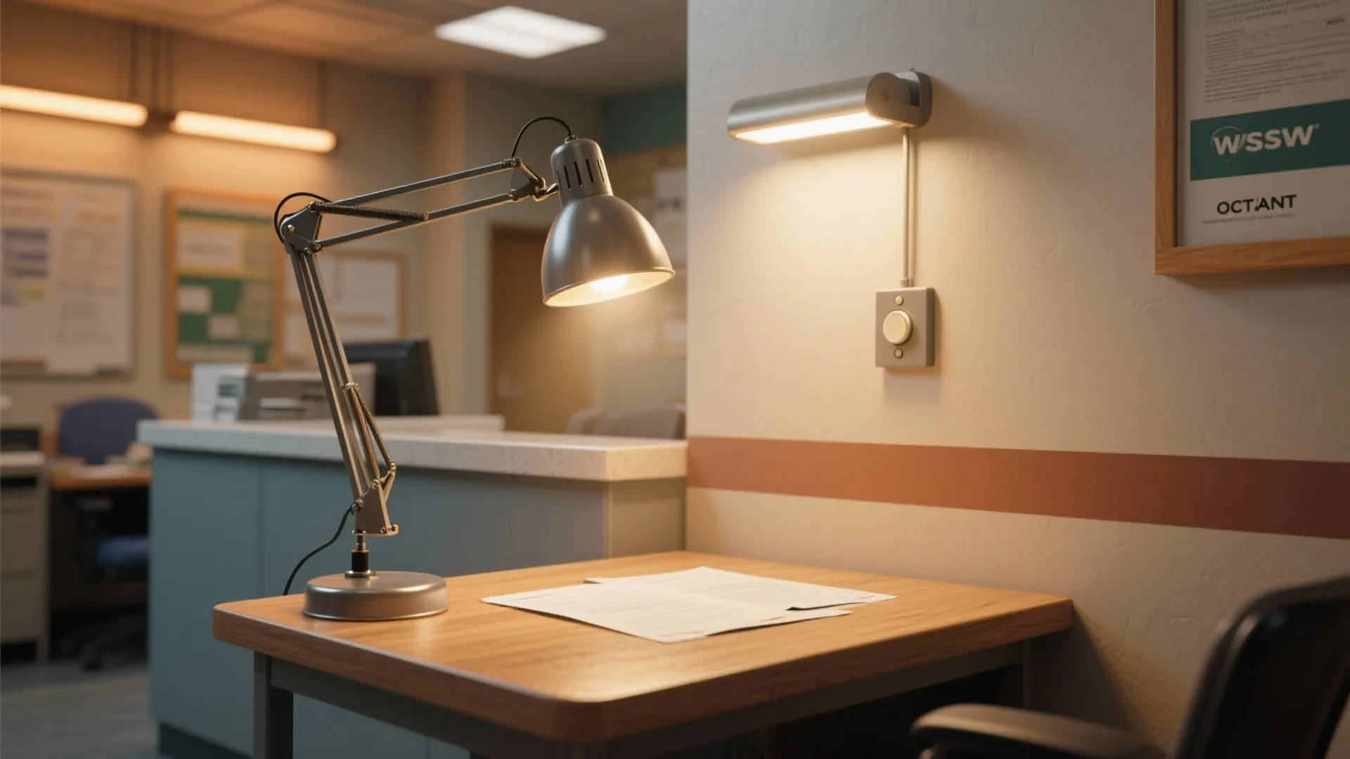 Task Lighting and Color to Support Focus