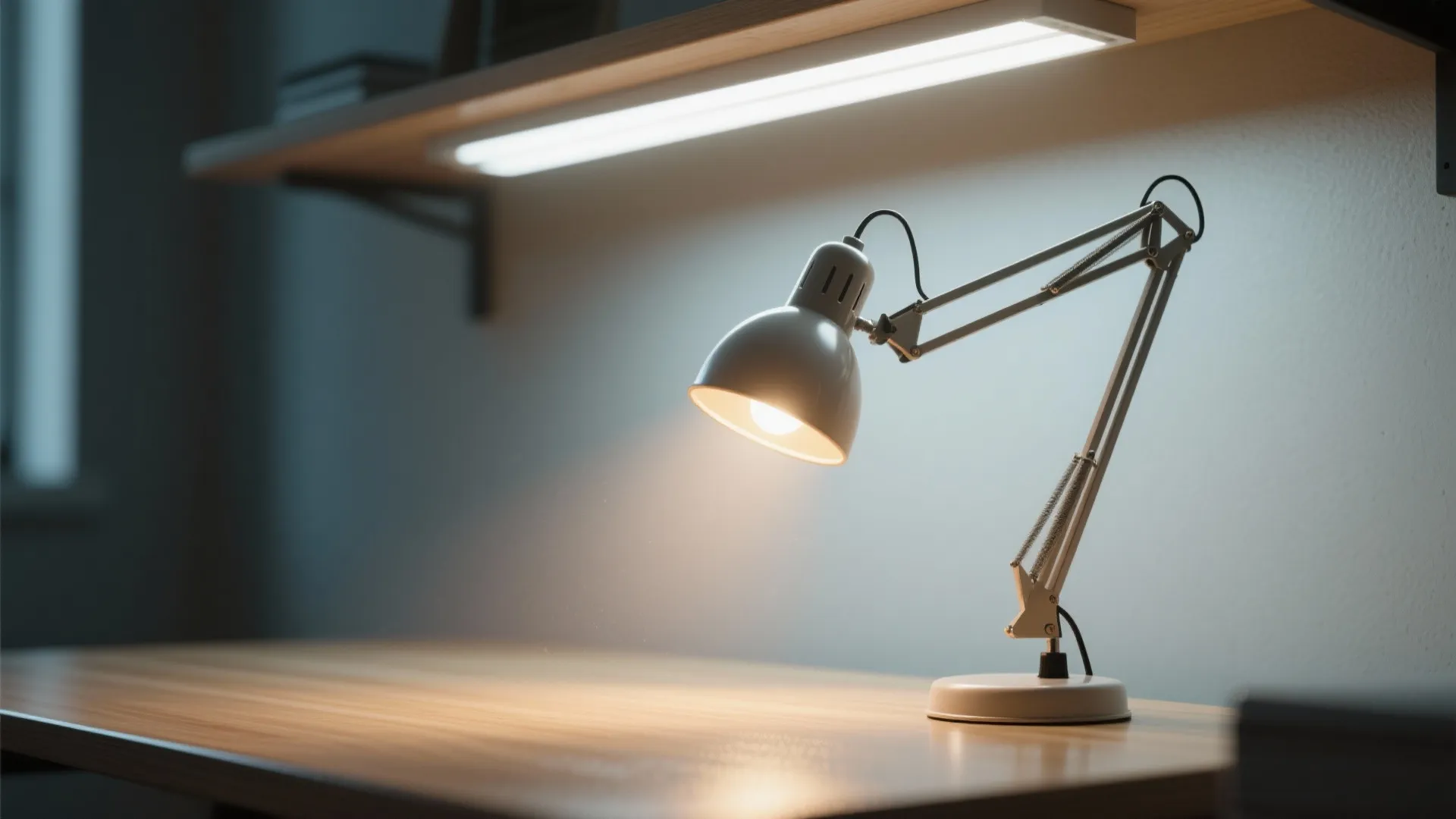 4. Light, reflective surfaces and task lighting