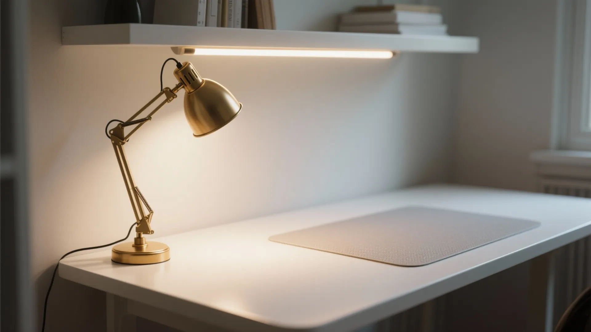 4. Use task lighting to define the zone