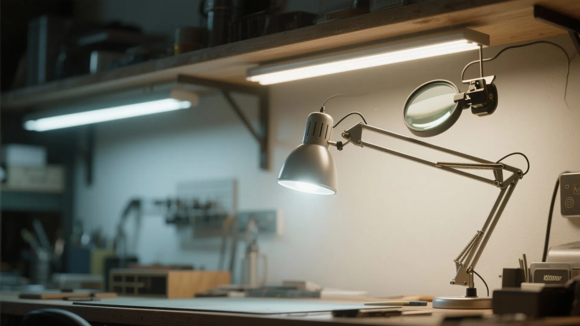 Smart lighting and task layers