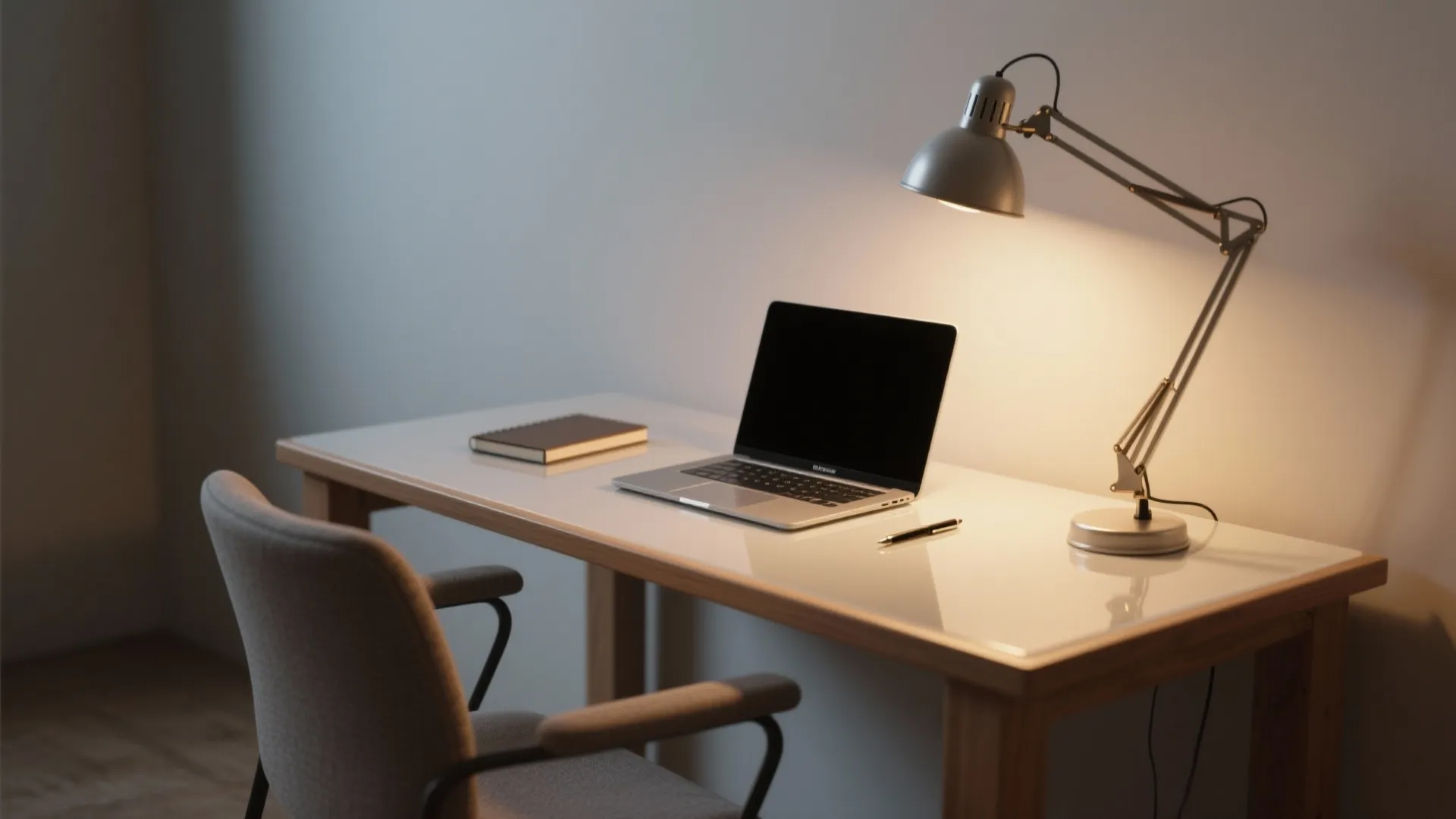 4. Dedicated Task Lighting and a Clear Surface Philosophy