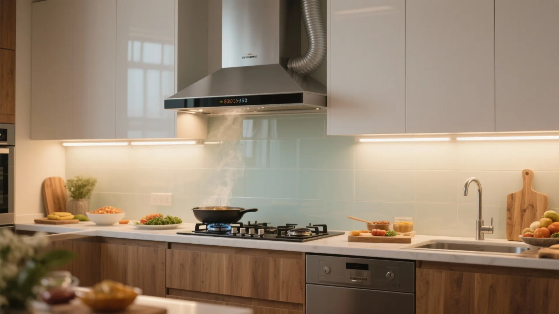 Task Lighting and Ventilation That Respect Indian Cooking