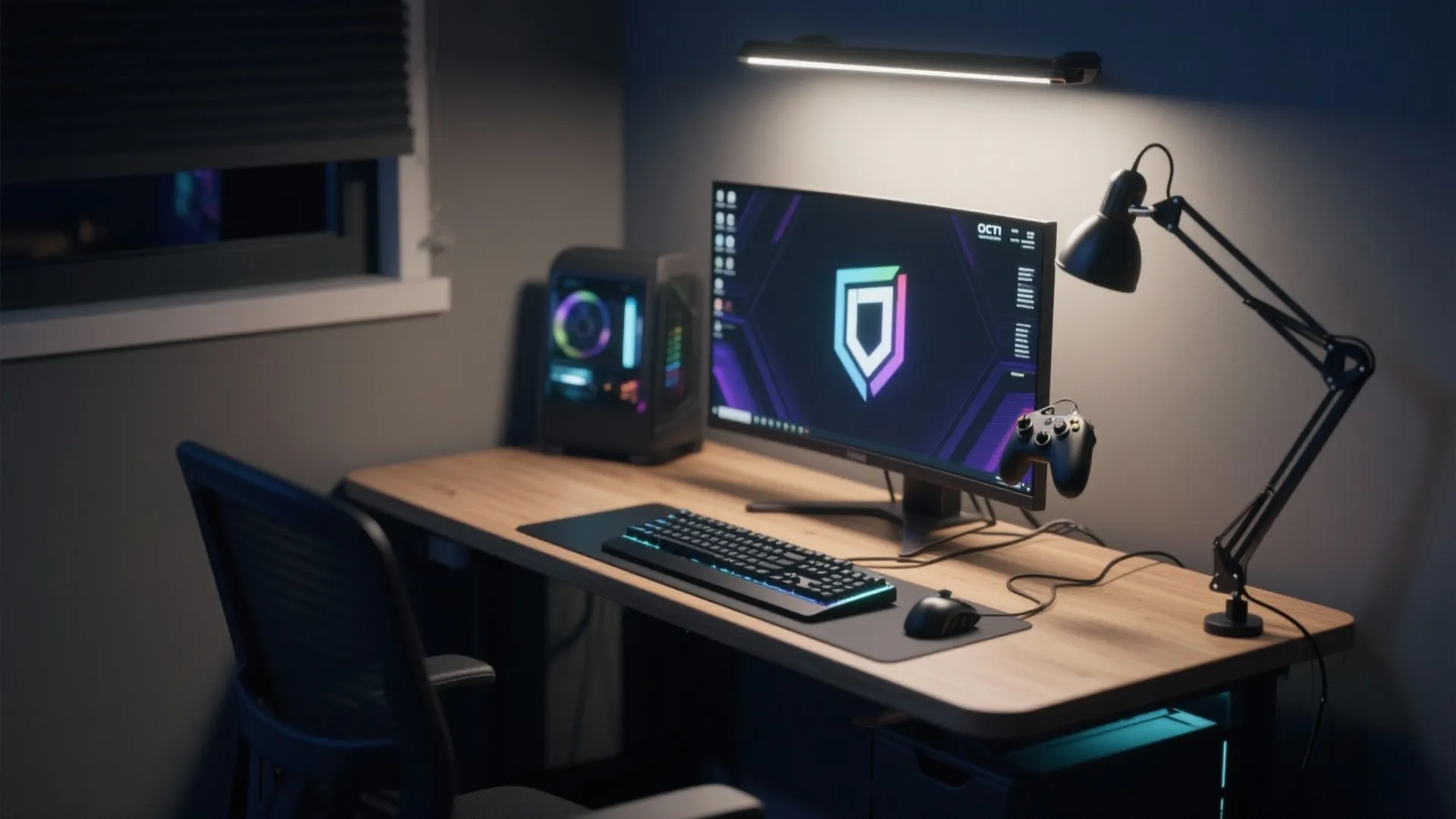 3. Task Lighting for Gaming Stations