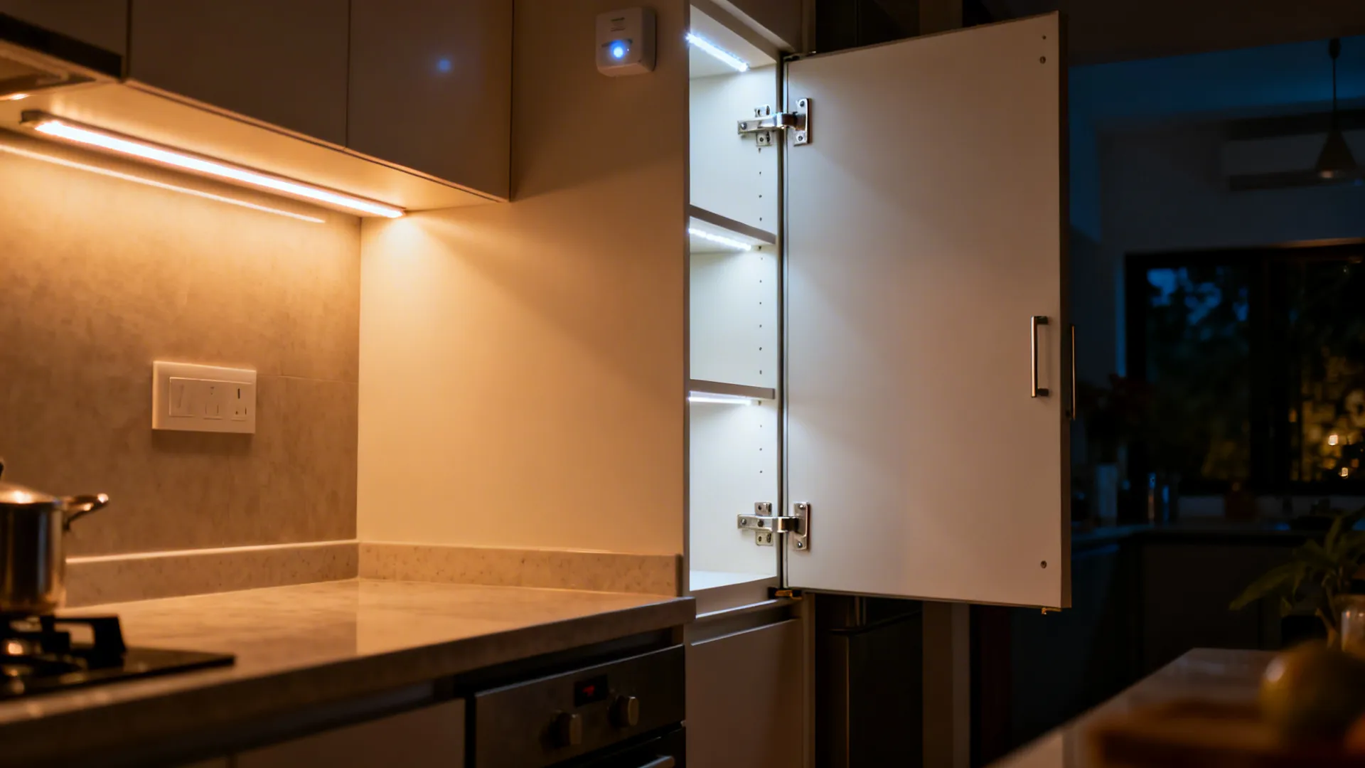 Smart internals and task lighting