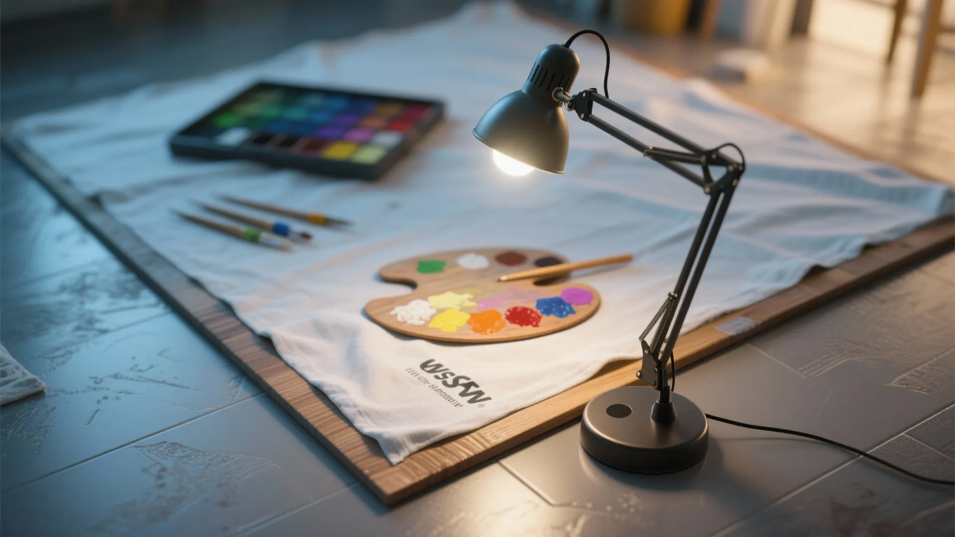 4. Layered lighting and easy-clean surfaces