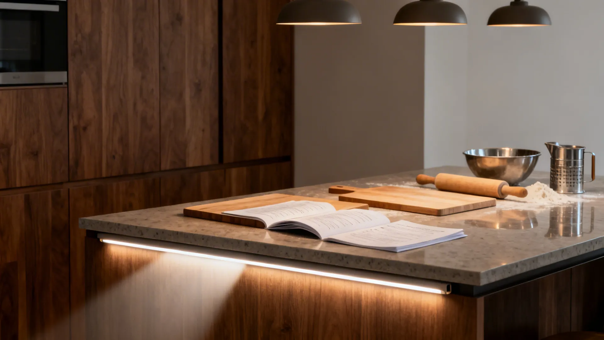 4) LED Profiles in the Island Overhang for Task Precision