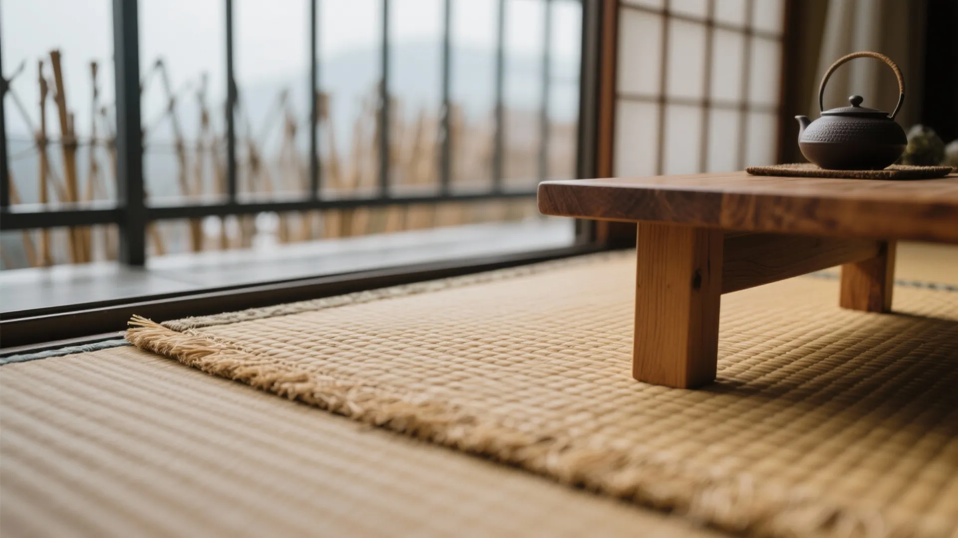 3) Japanese-Inspired Tatami Nook