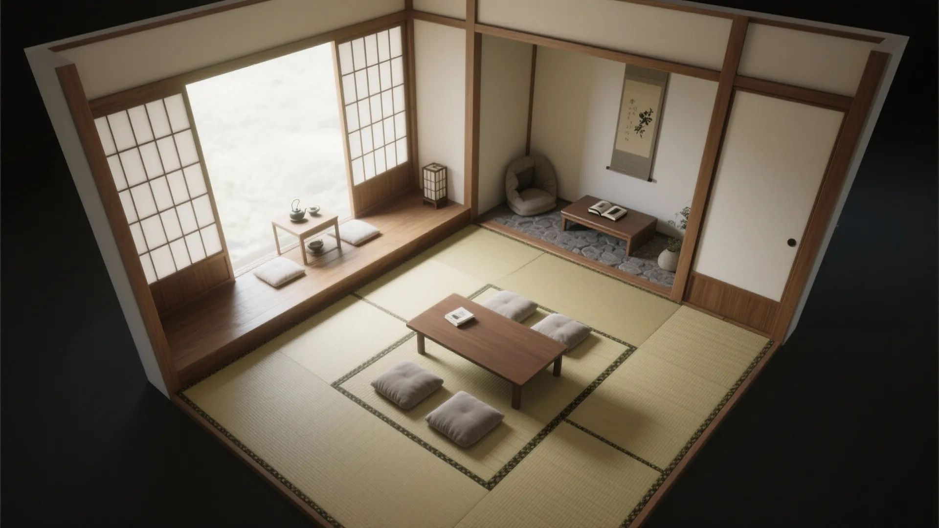 2) Tatami as a zoning superpower