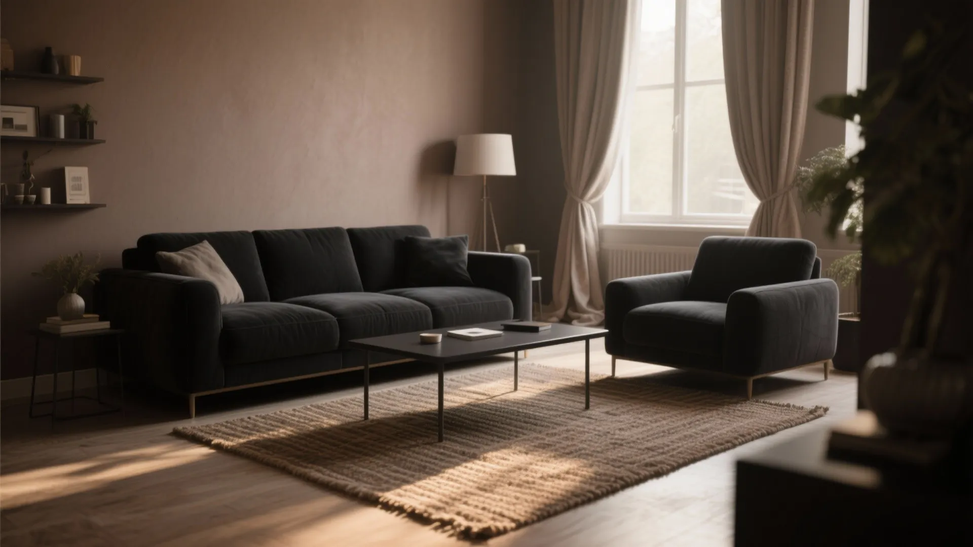 3. Earthy Taupe for Warm Balance