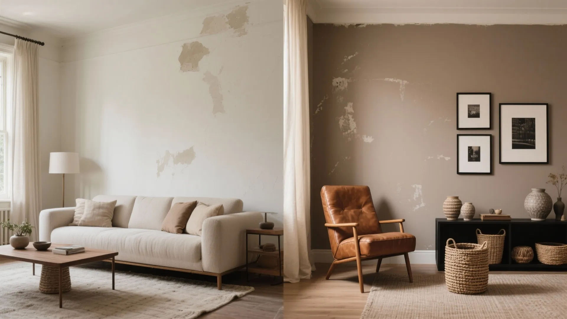 3) Cozy Taupe and Mushroom Midtones