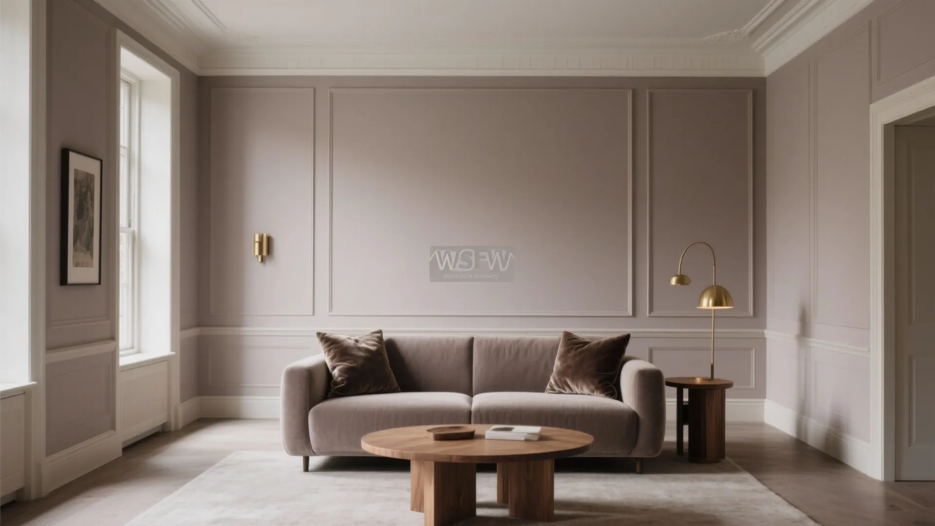 Monochrome “Color Drenching” with Sheen Contrast