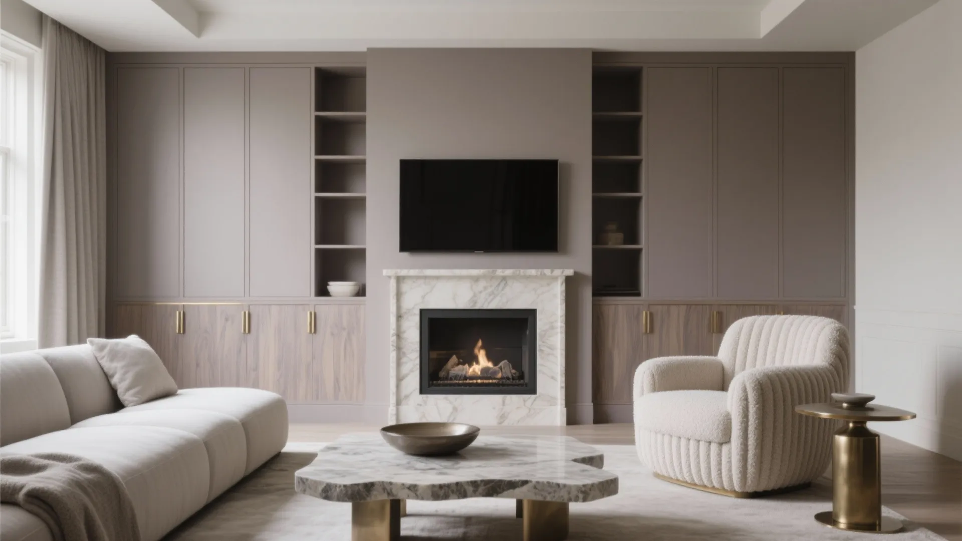 Layered Taupe Monochrome