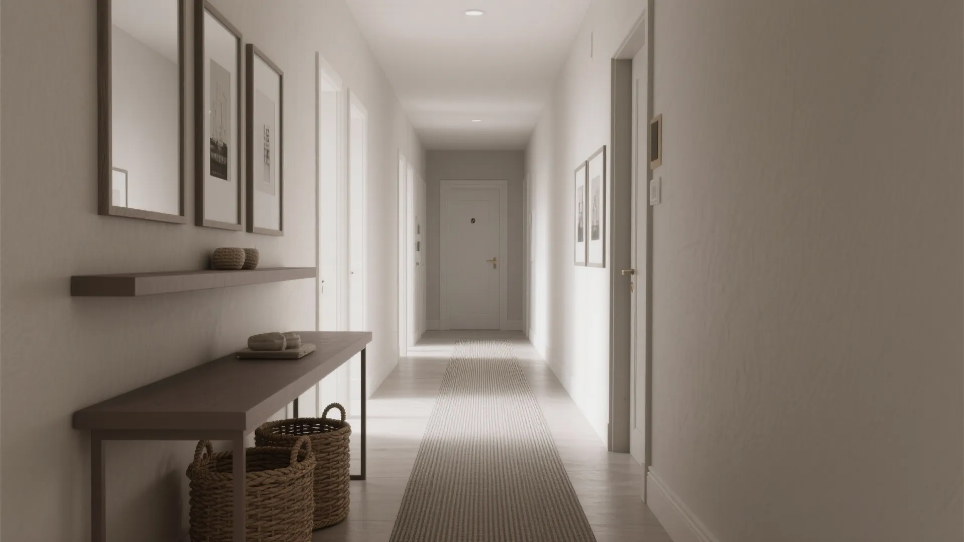 Monochrome Layers for a Calm Flow