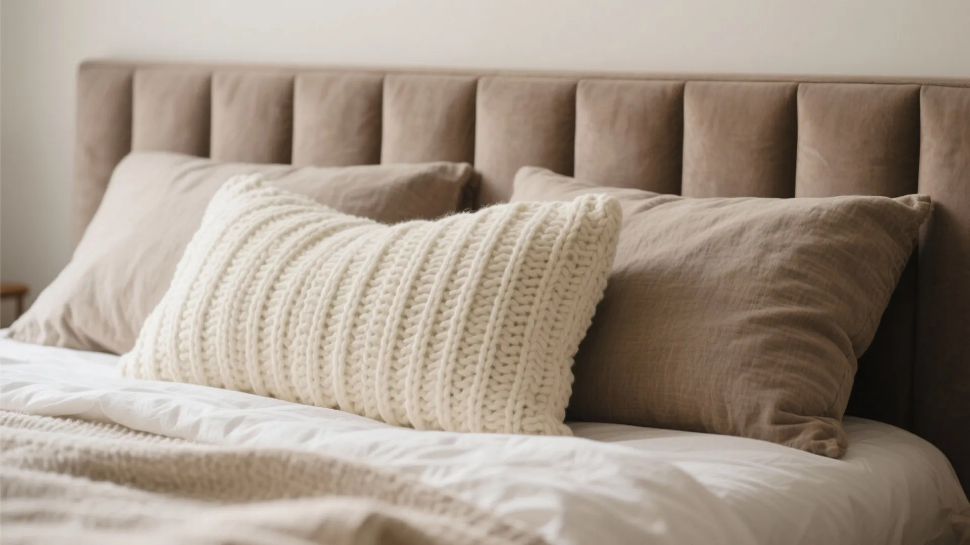 2. Add Textured Bedding