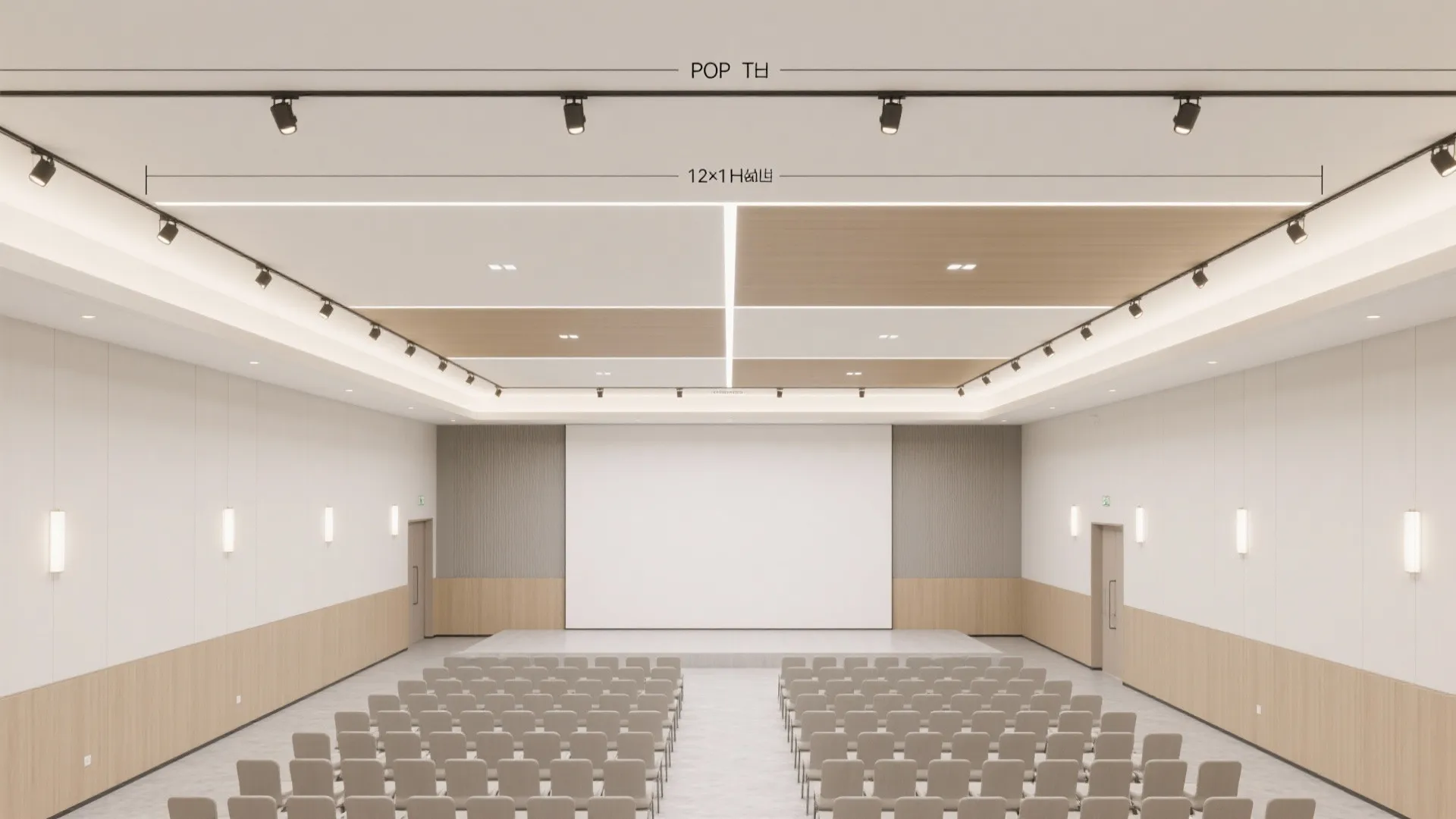 Two-Tone T-Bar Lines (Ultra-Low Drop)