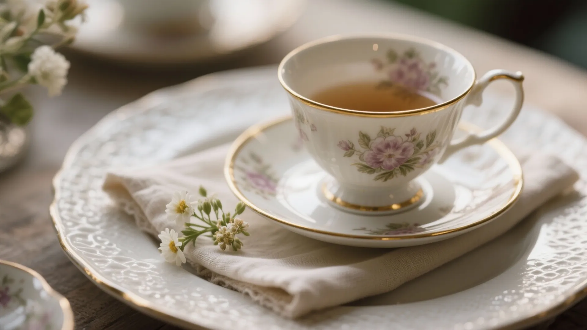 Vintage Tea Tablescape Package