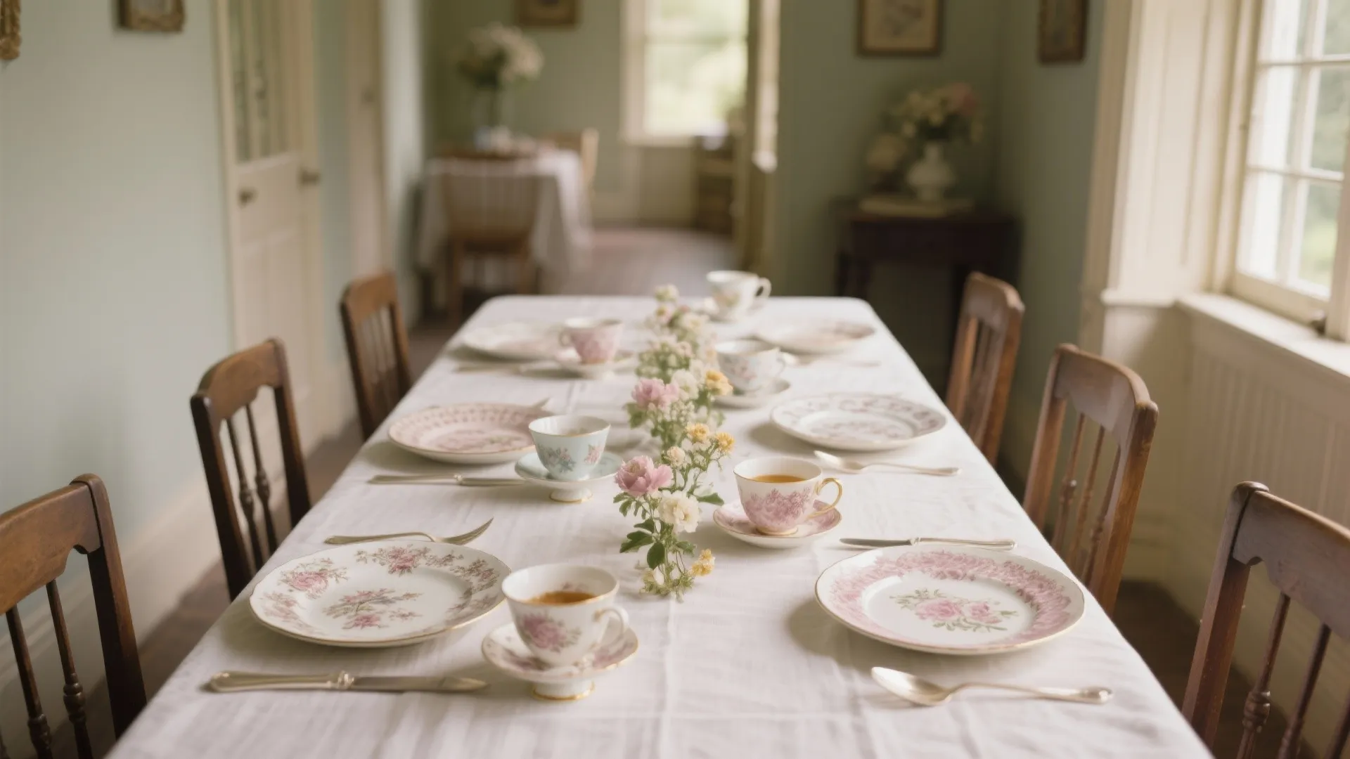 Vintage Tea Tablescape Package