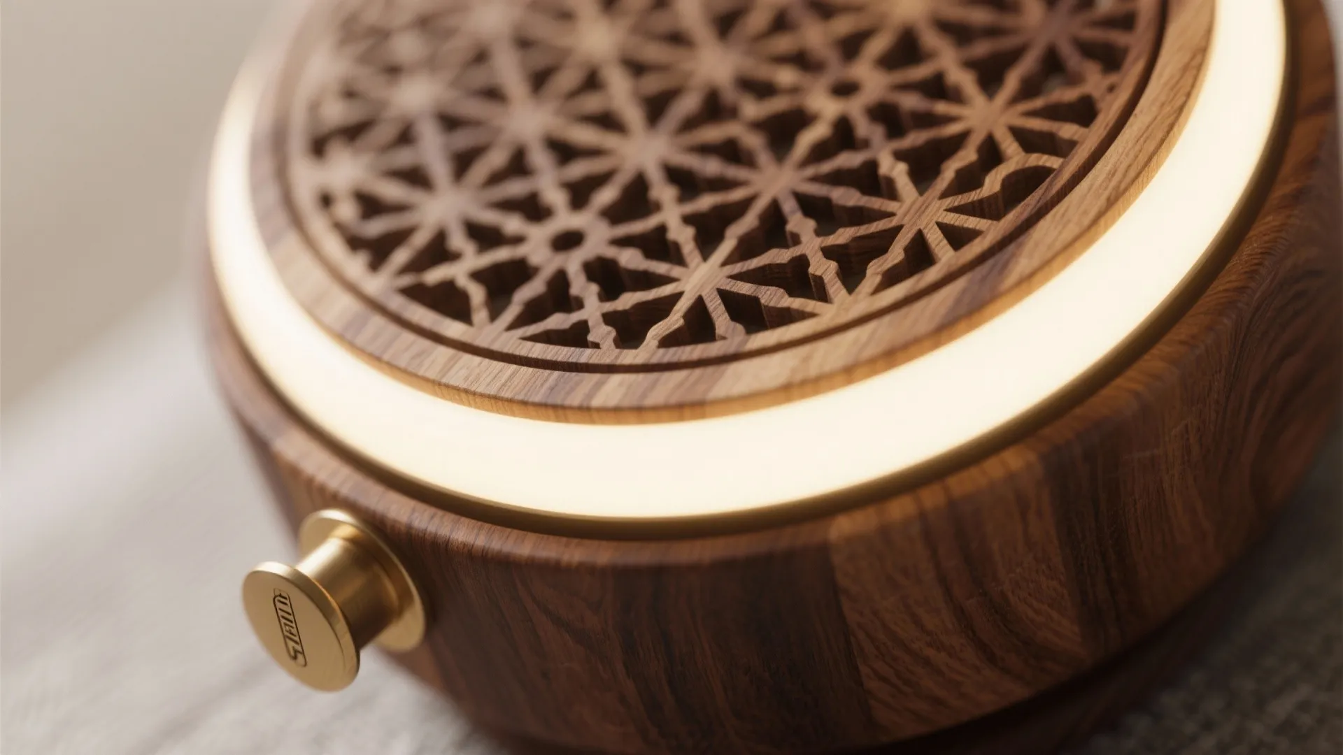Traditional carved panel doors with modern lighting