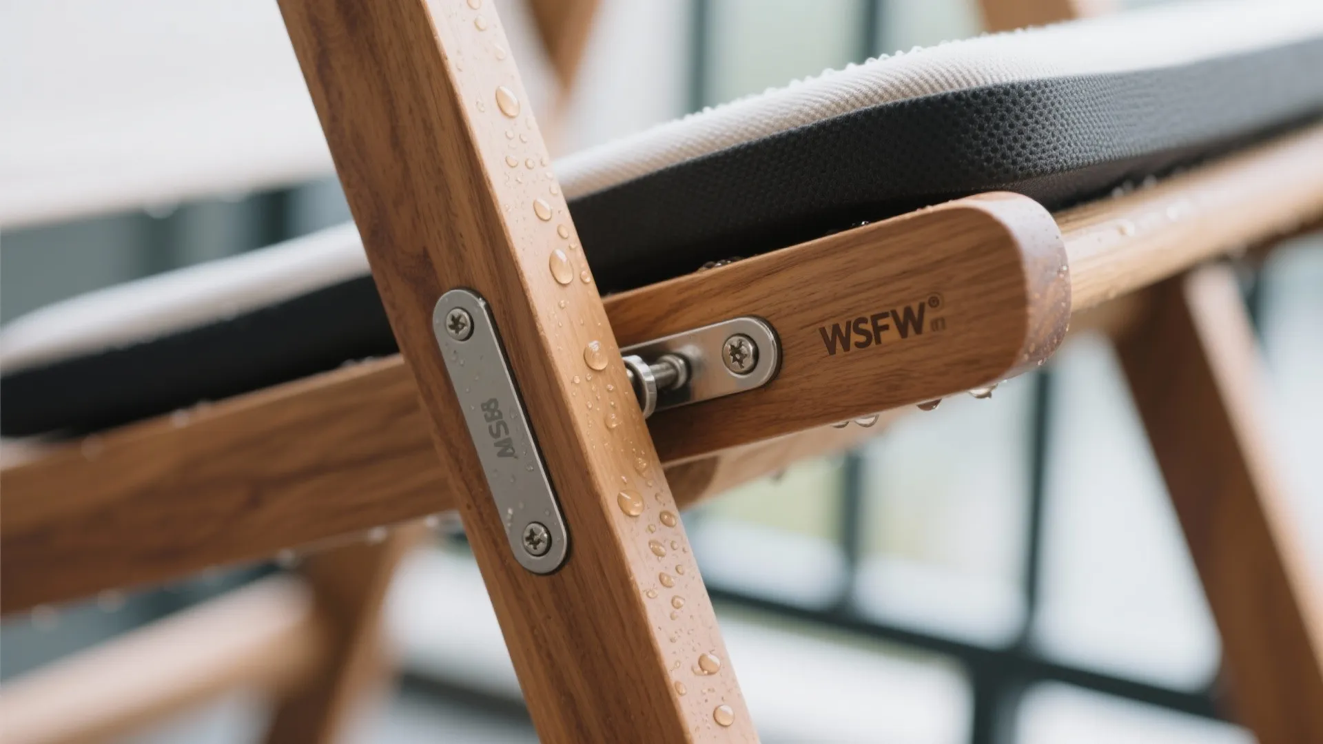 1) Slim foldable chairs that disappear when you don’t need them