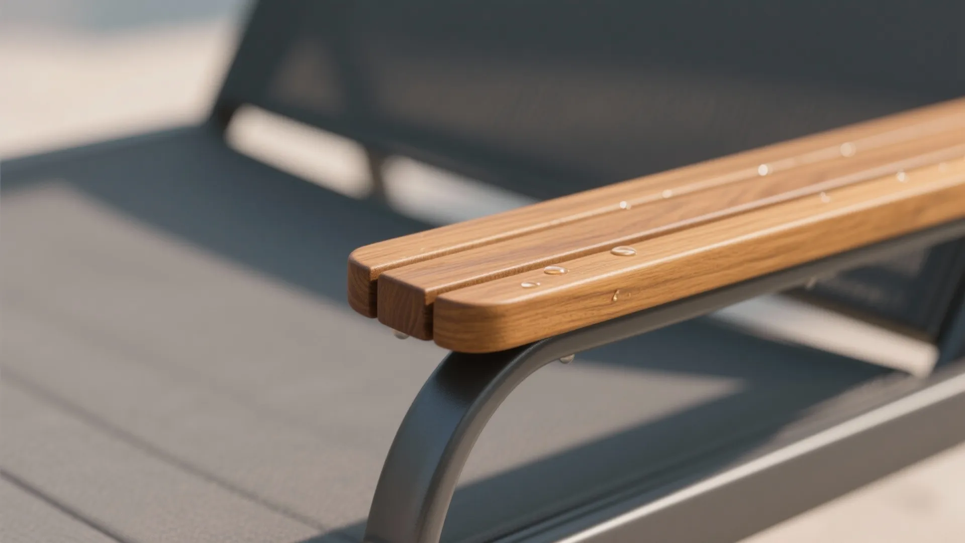 Warm Timber Accents to Soften Metal Frames