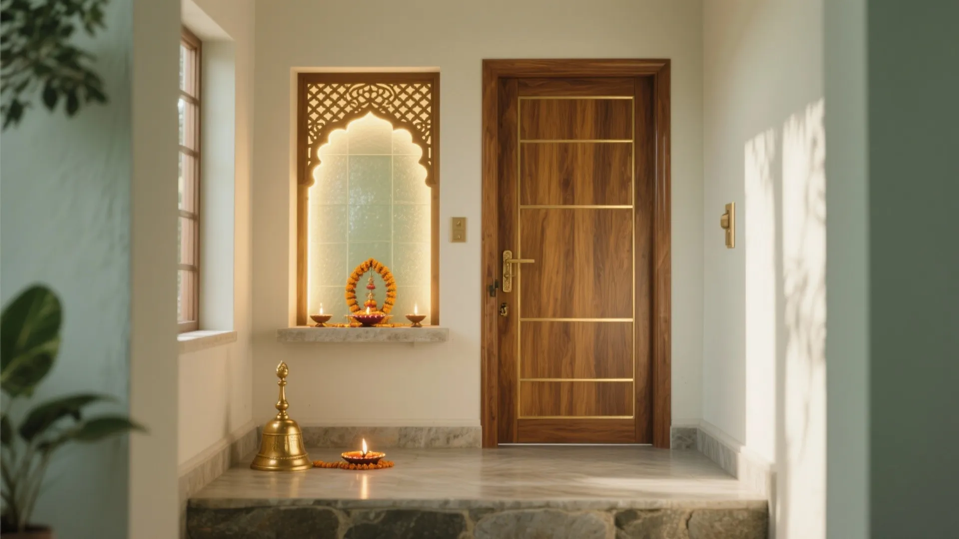 Teak Wood Pooja Room Door Designs That Transform Small Spaces: Fast-Track Guide to Elegant & Compact Teak Pooja Door Styles