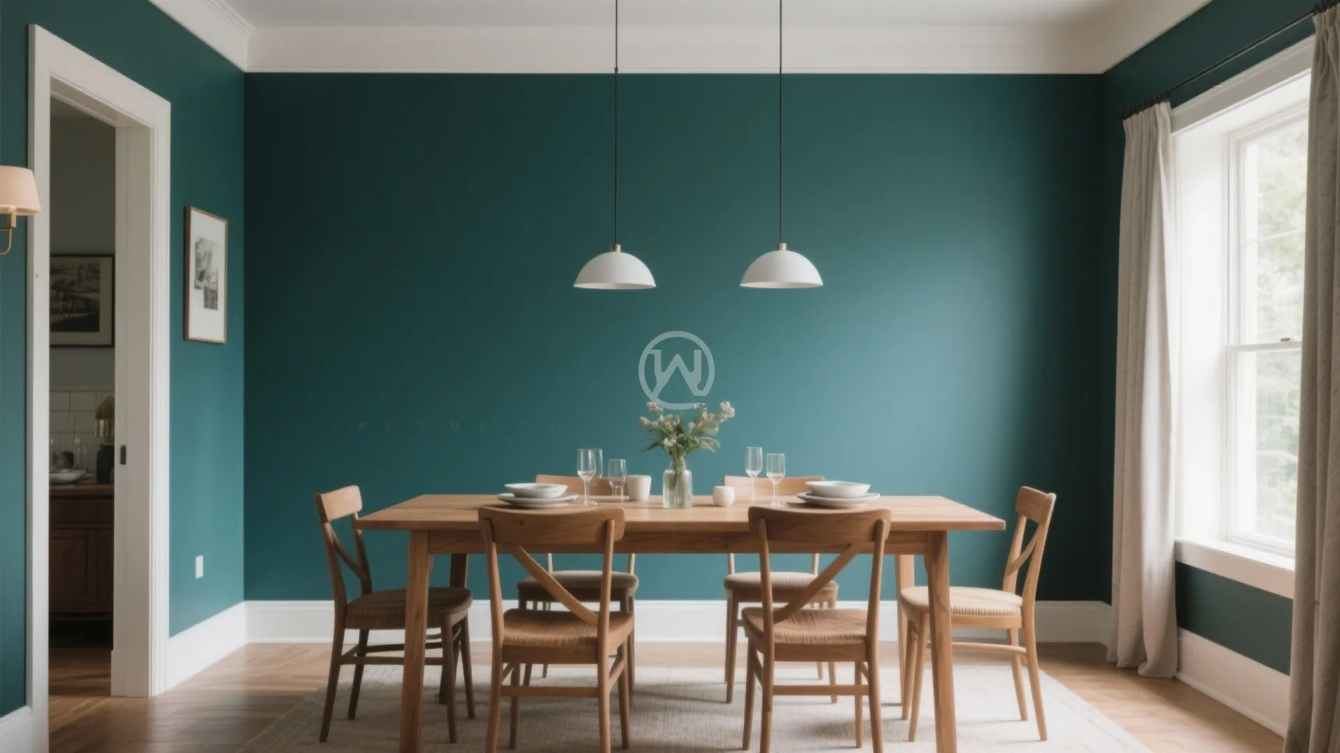 5. Painted Accent Wall