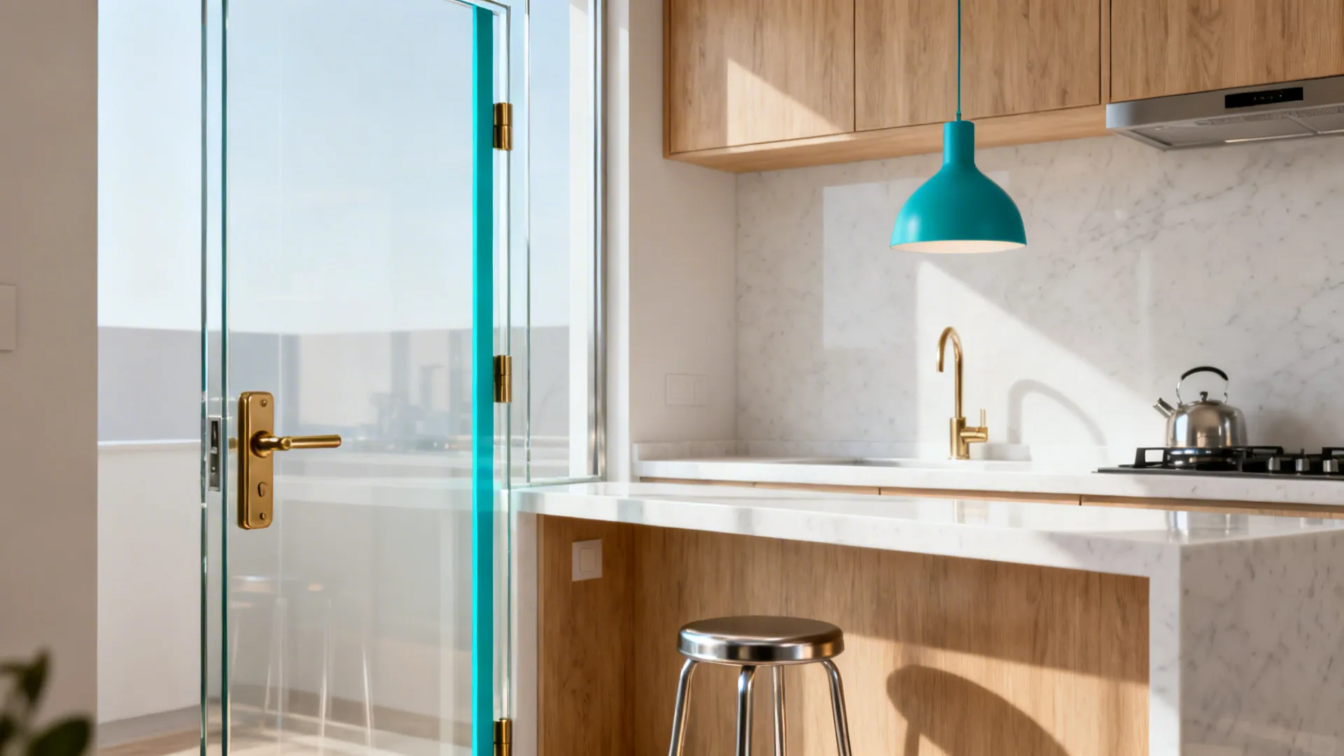 High-Chroma Accents for a Jewel-Box Effect