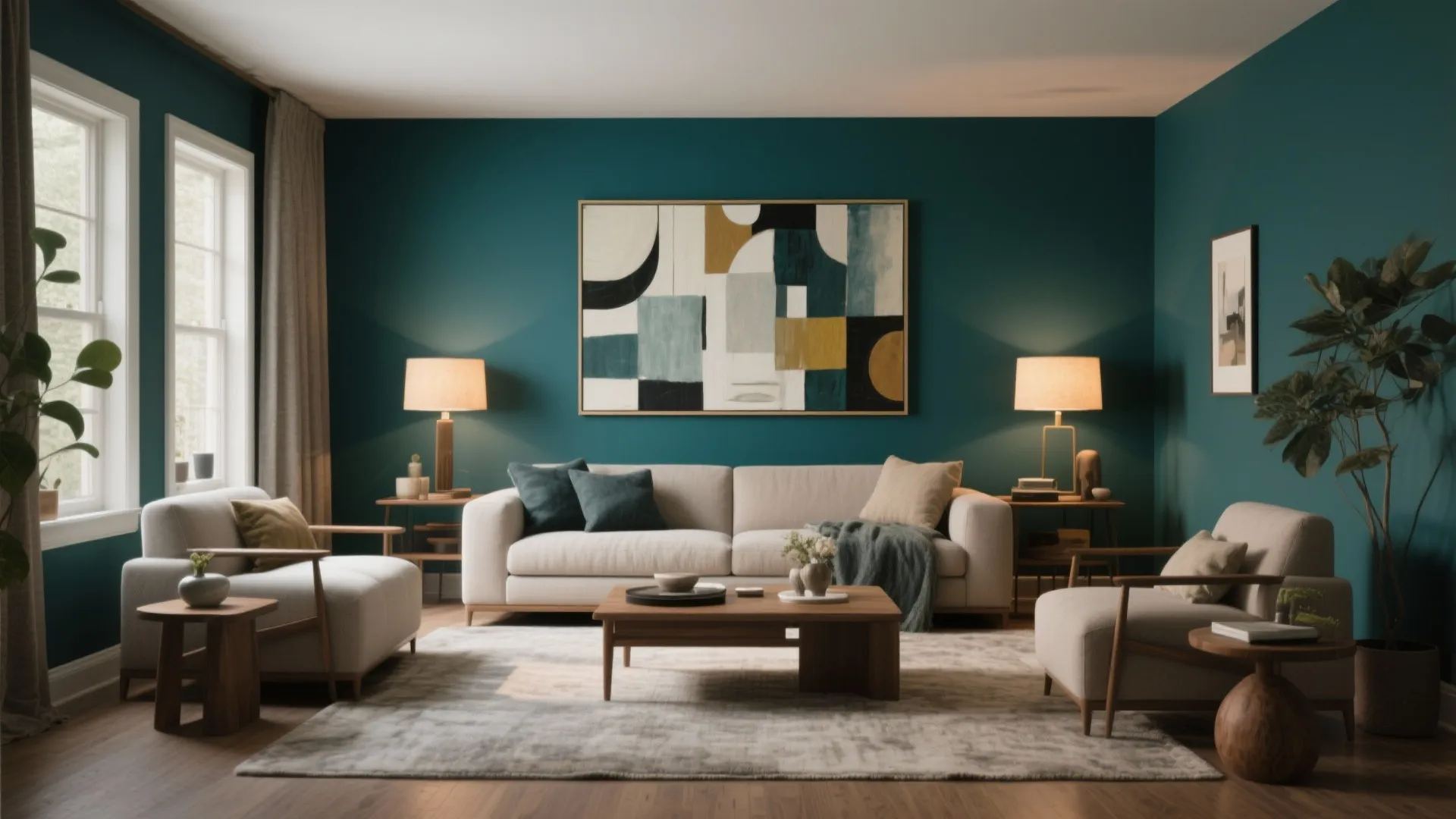 5. Accent Wall to Create a Focal Point