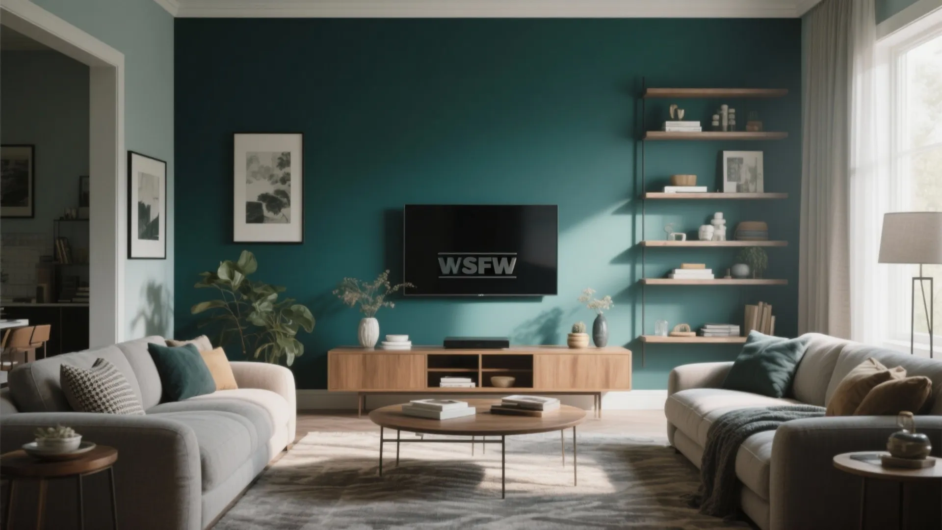 5. Accent Wall as a Focal Point