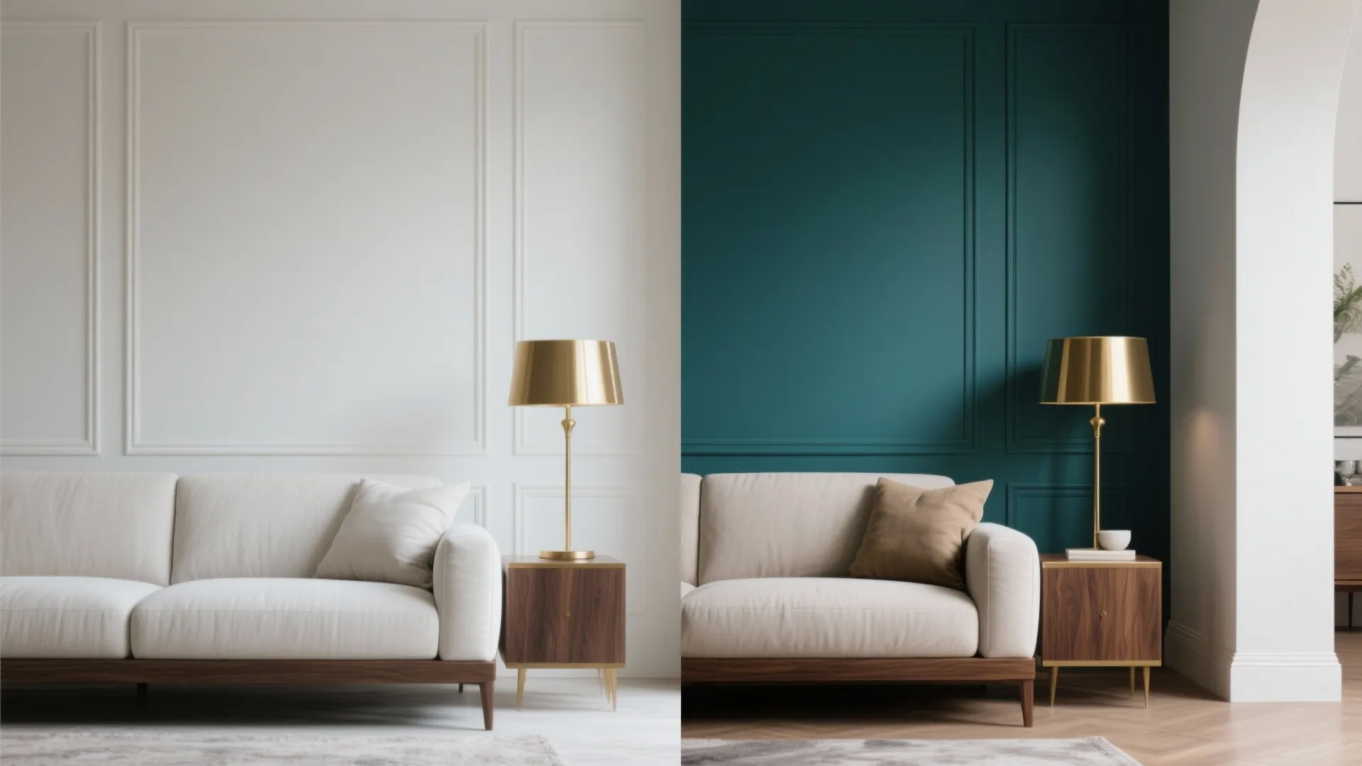 Confident Accent Wall, Controlled Saturation