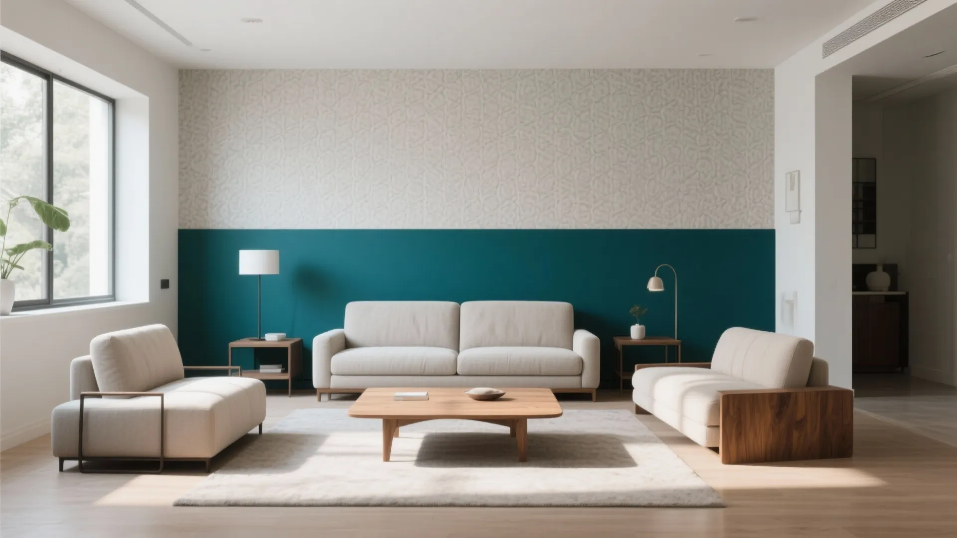 7. Statement wall with texture or color