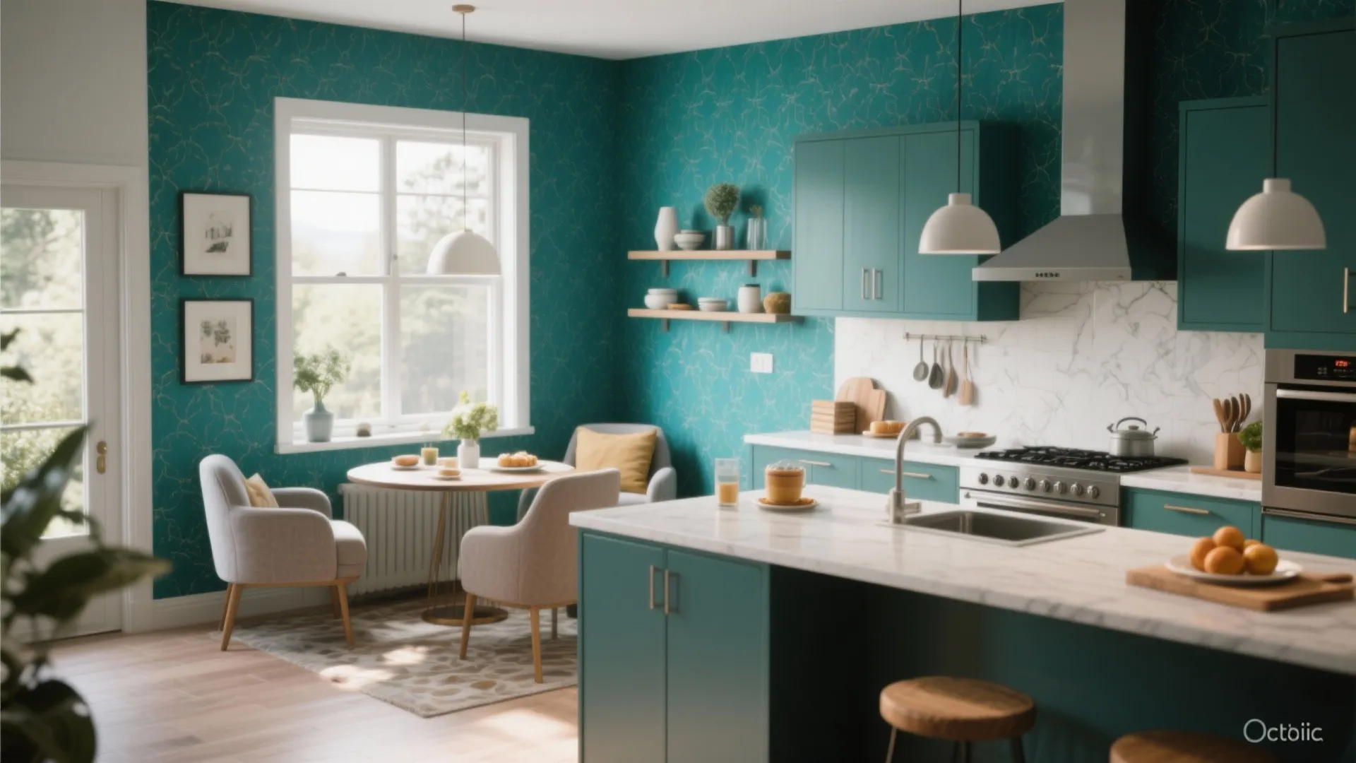 Bold Color Accent Walls