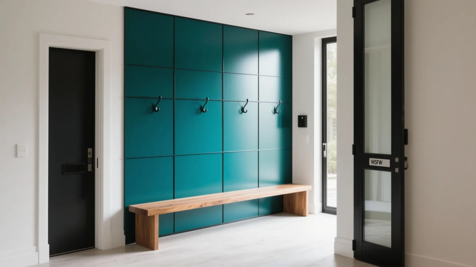 Powder-Coated Aluminium Feature Wall (Color that Lasts)