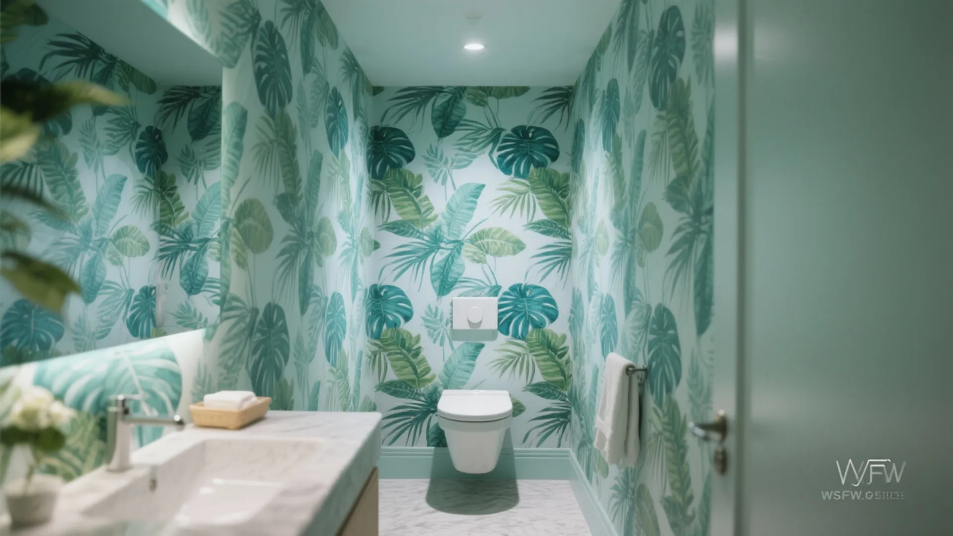 Teal and Botanical Prints