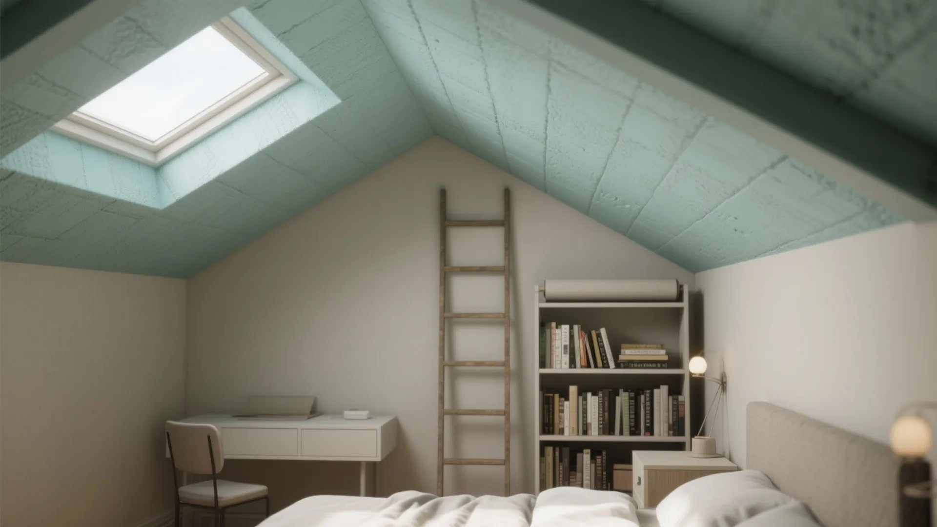 3. Ceiling Color as an Upscale Surprise