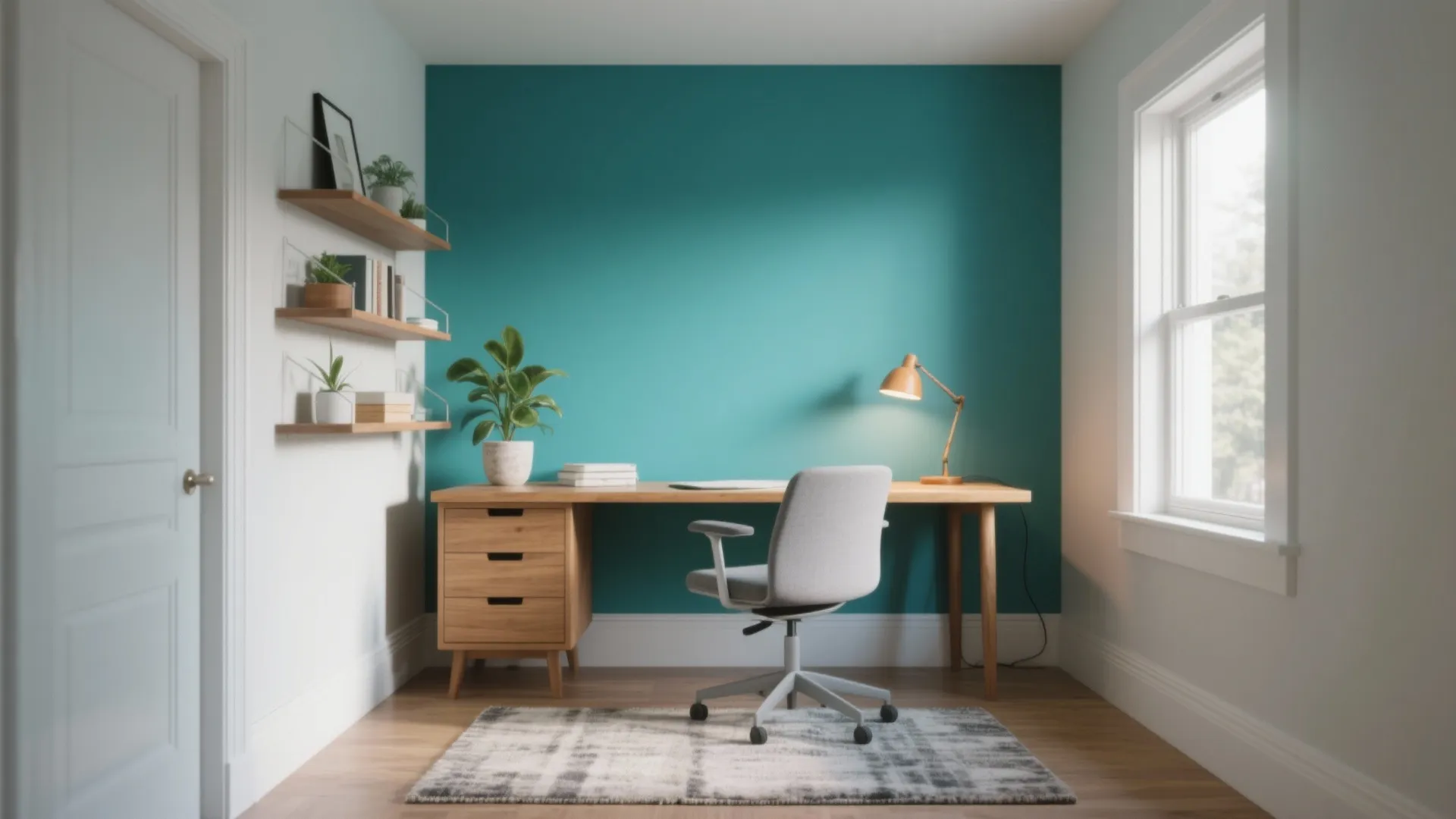 1. Cool Blue-Greens for Focus