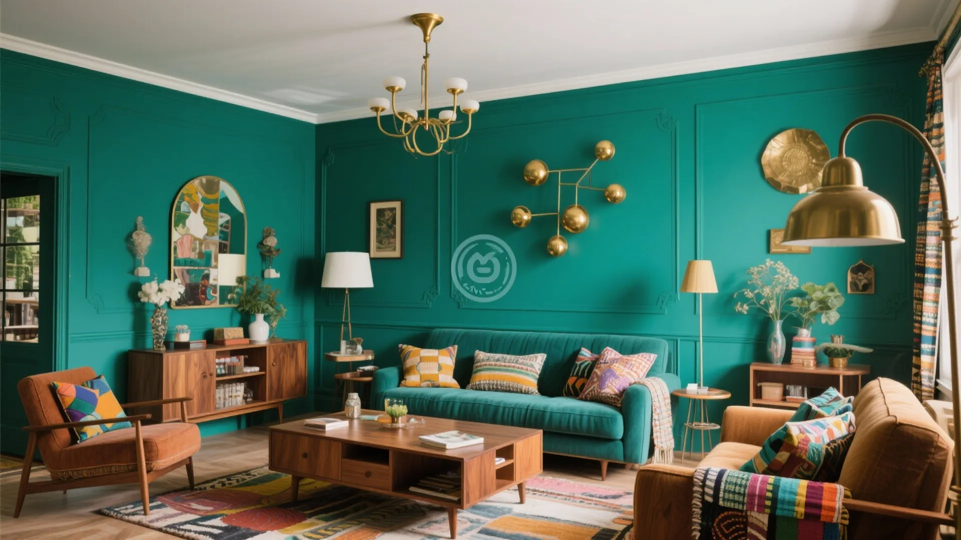 9. Teal-Touched Green