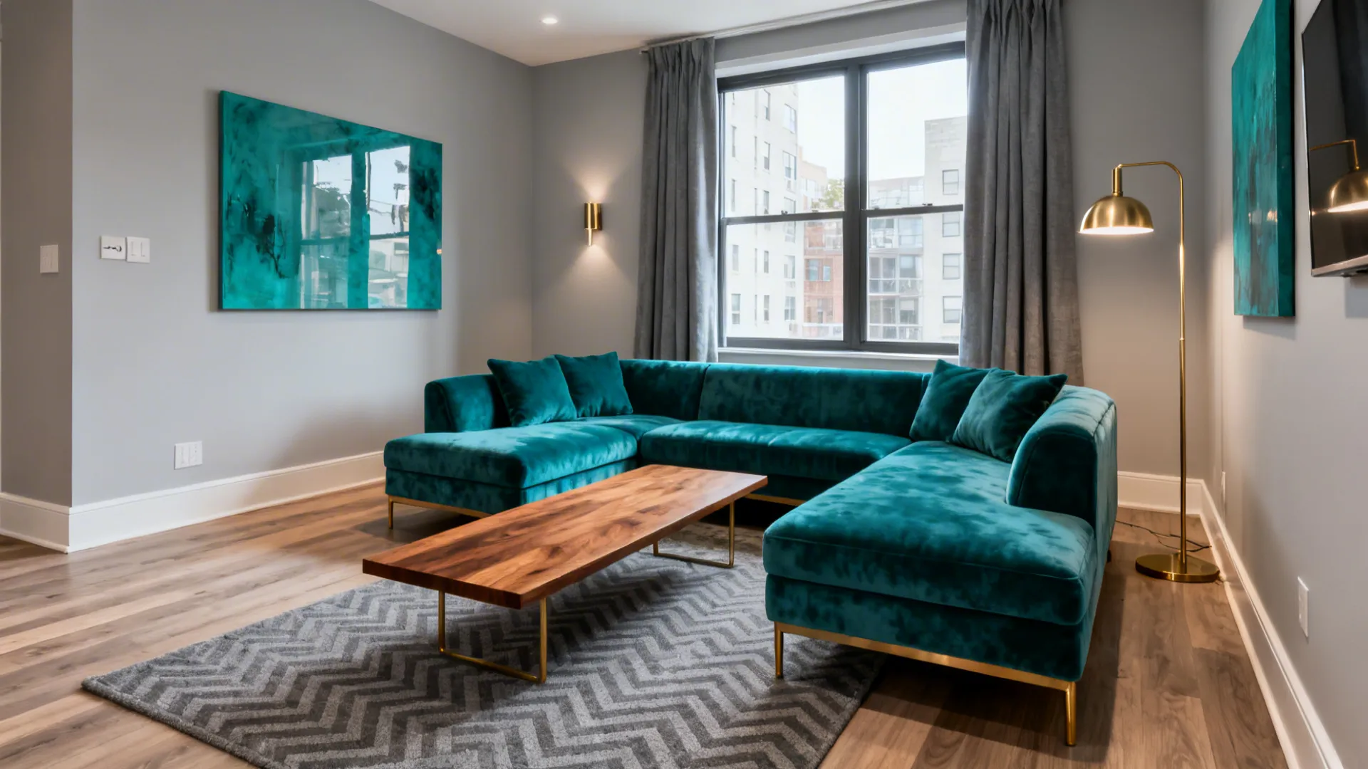 5 Teal and Grey Living Room Ideas That Truly Work