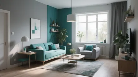 10 Teal Grey Living Room Ideas
