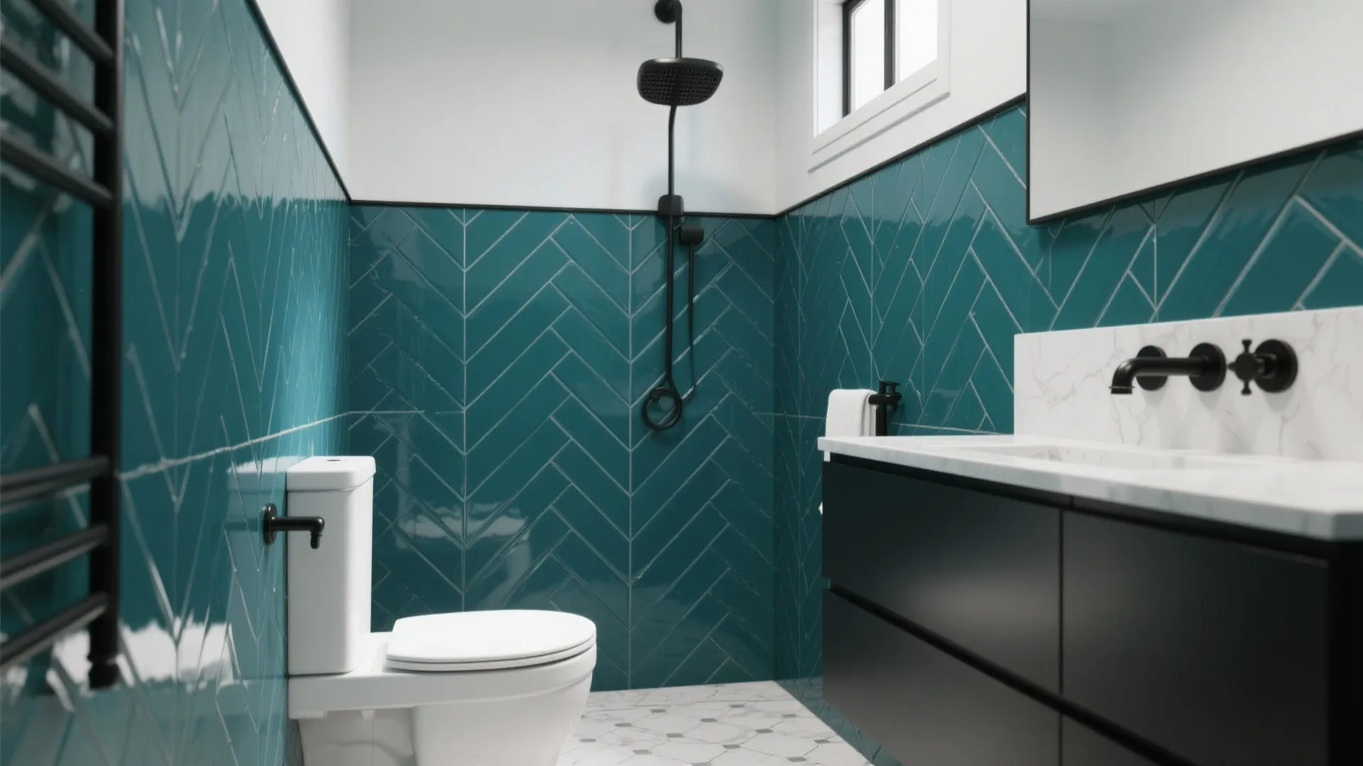 5. Deep Teal Subway Layout