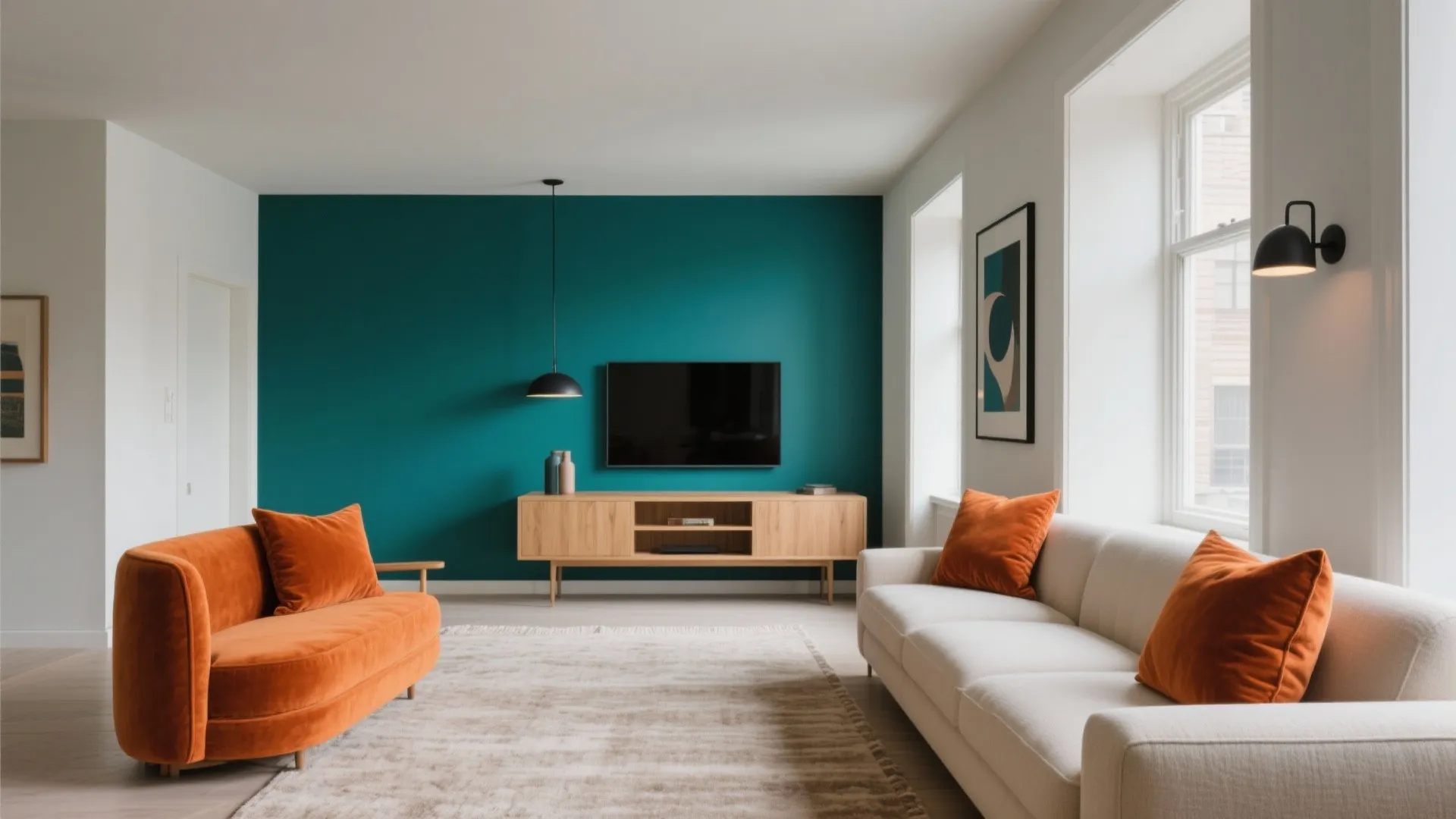 Teal and Orange Contrast