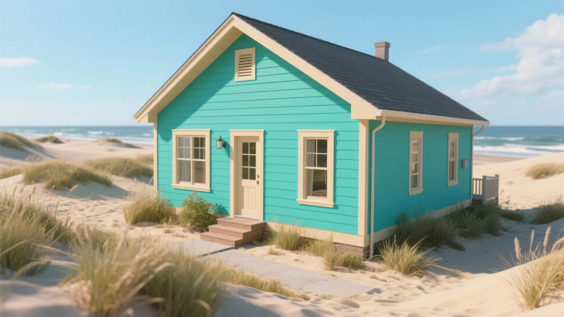 5. Tropical Teal and Sand