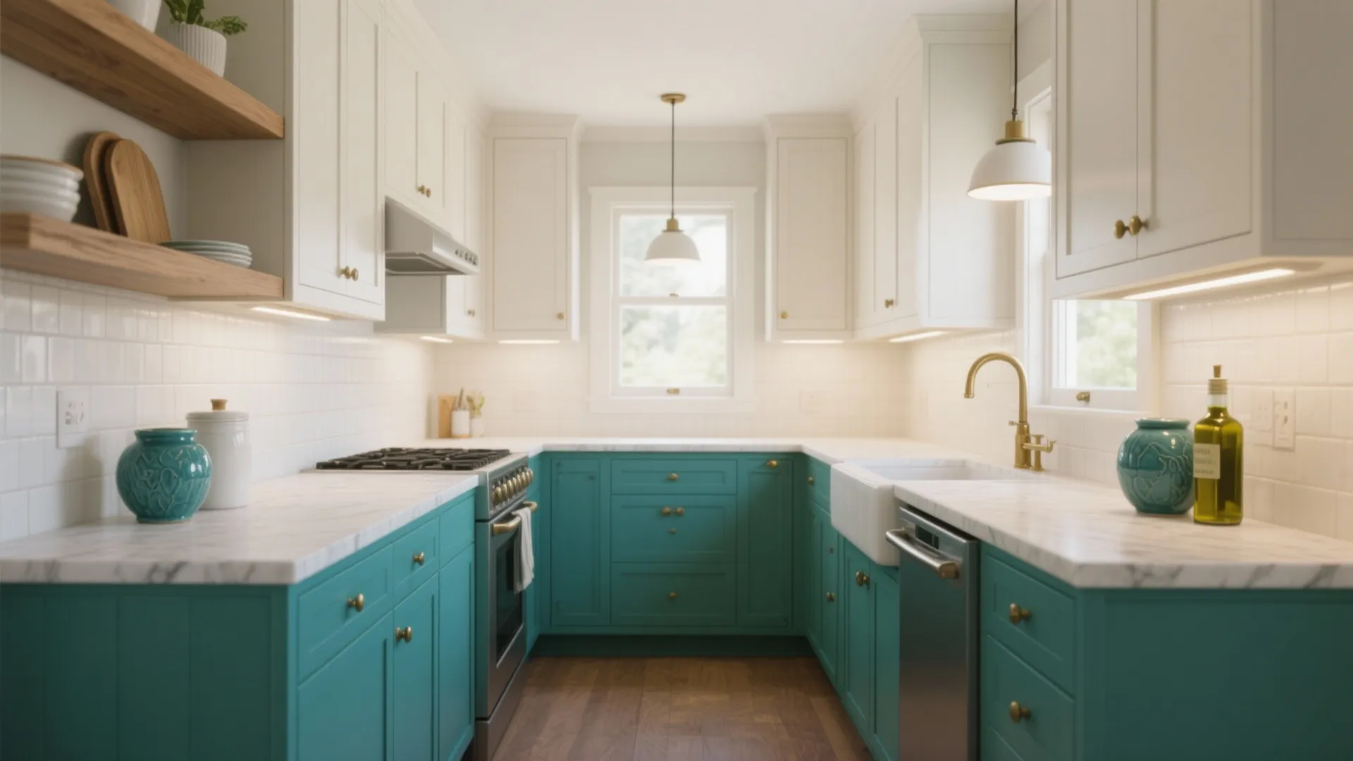 Teal Kitchen Design: Transforming Small Spaces with Style